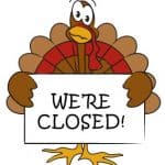 CLOSED thanksgiving