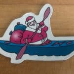kayak Santa