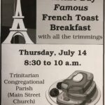 2022 Bastille Day French Toast Breakfast poster