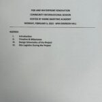 MMA Pier & Waterfront Renovation Community Informational Mtg
