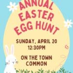 2025 Easter Egg Hunt Poster