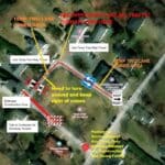 School St closure diagram